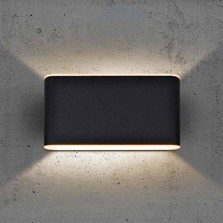 Solight LED venkovní nástěnné osvětlení Modena, 12W, 800lm, 3CCT, černá WO800-B-1