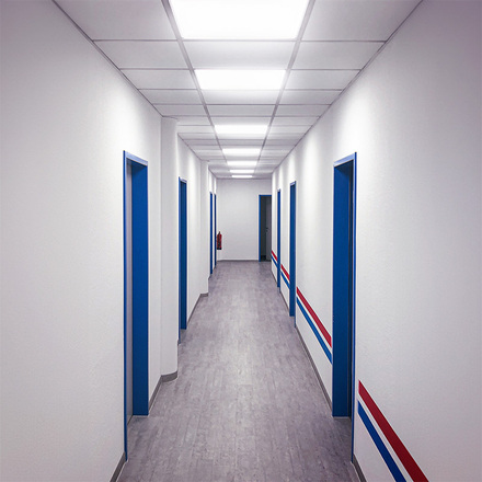Solight LED světelný panel Backlit, 40W, 4400lm, 4000K, Lifud, 60x60cm, 3 roky záruka, bílá barva WO21-W