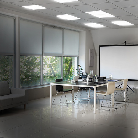 Solight LED světelný panel Backlit, 30W, 5100lm, 4000K, Philips, 60x60cm, 3 roky záruka, bílá barva WO22-W