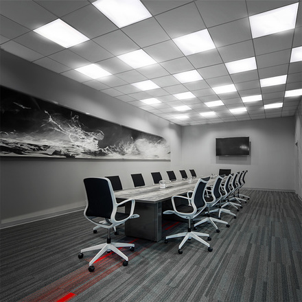 Solight LED světelný panel Backlit, 30W, 5100lm, 4000K, Philips, 60x60cm, 3 roky záruka, bílá barva WO22-W