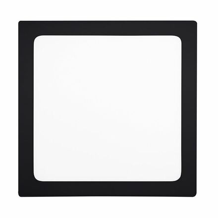 Solight LED mini panel CCT, přisazený, 24W, 1800lm, 3000K, 4000K, 6000K, čtvercový, černá barva WD175-B