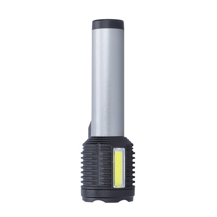 Solight LED ruční nabíjecí svítilna, 150+150lm, Li-Ion, USB WN42