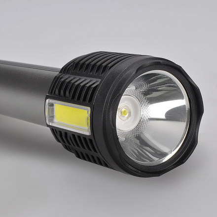 Solight LED nabíjecí ruční svítilna, 150+150lm, Li-Ion WN42