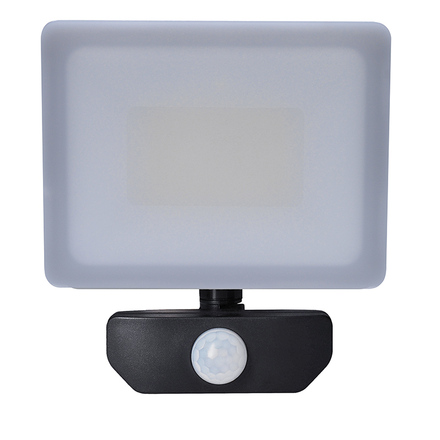 Solight LED reflektor Quick se sensorem, 30W, 2550lm, 4000K, IP44, černý WM-30WS-Q