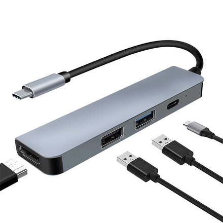 Solight 4v1 USB-C hub SSH1201