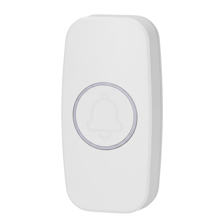 Solight bezdrátový zvonek, do zásuvky, 180m, bílý, learning code 1L80