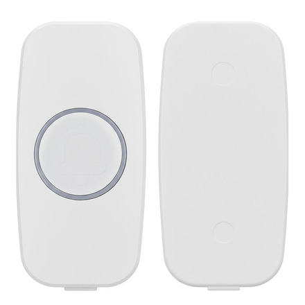 Solight bezdrátový zvonek, do zásuvky, 180m, bílý, learning code 1L80