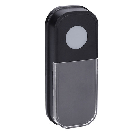 Solight bezdrátový zvonek, do zásuvky, 180m, černý, learning code 1L82B