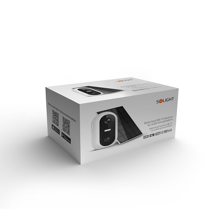 Solight bateriová WiFi kamera se solárním panelem 1D78
