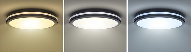 Solight LED osvětlení s nastavitelným výkonem a teplotou světla, 36/40/44W, max. 3740lm, 3CCT, IP65, 40cm WO821