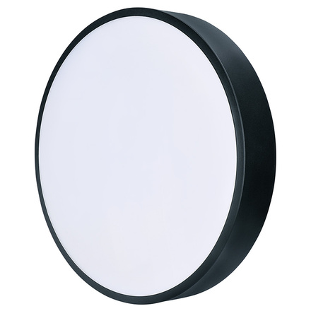 Solight LED osvětlení s dálkový ovladačem LECCE, 50W, 3100lm, 40cm, změna chromatičnosti, stmívatelné, černá WO799-1-B