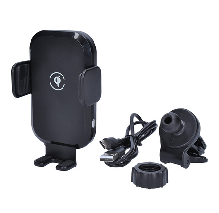 Solight bezdrátová nabíječka do auta Qi 15W s automatickým uchycením DC91Qi