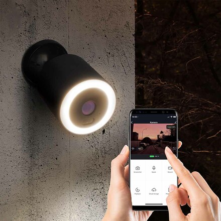 Solight venkovní IP kamera s LED světlem 1D80