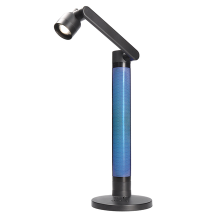 Solight LED stmívatelná lampička s RGB podsvícením, 10W, 600lm, změna chromatičnosti, dálkový ovladač WO67