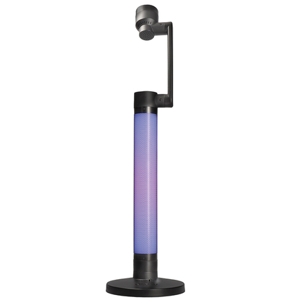 Solight LED stmívatelná lampička s RGB podsvícením, 10W, 600lm, změna chromatičnosti, dálkový ovladač WO67