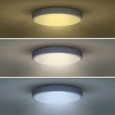 Solight LED osvětlení s dálkovým ovladačem Grey, 60W, 4200lm, 49cm, změna chromatičnosti, stmívatelné WO8002