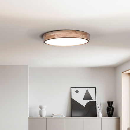 Solight LED osvětlení s dálkovým ovladačem Iron Oak, 60W, 4200lm, 51cm, změna chromatičnosti, stmívatelné WO8006