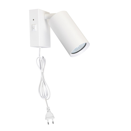 Solight nástěnná lampička CELE, 1x GU10, bílá WO3002-W