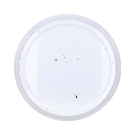 Solight LED osvětlení s dálkovým ovladačem Floco, 30W + 6W RGB, 2100lm, 40cm, změna chromatičnosti, stmívatelné WO8015