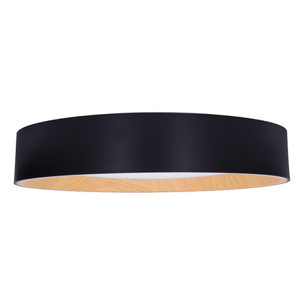 Solight LED osvětlení s dálkovým ovladačem Larios Black, 48W, 3360lm, 39cm, změna chromatičnosti, stmívatelné WO8016