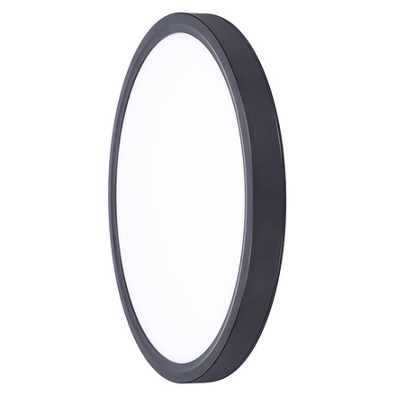 Solight LED osvětlení s dálkovým ovladačem Estela Black, 36W, 2700lm, 30cm, změna chromatičnosti, stmívatelné WO8018