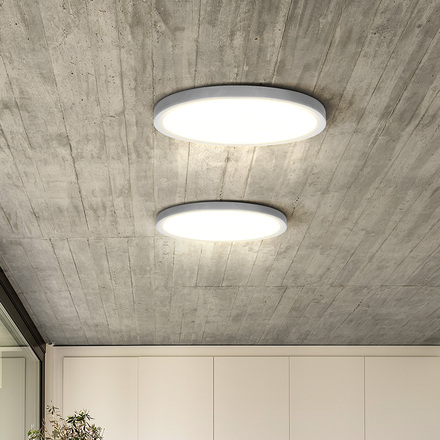 Solight LED osvětlení s dálkovým ovladačem Estela White, 36W, 2700lm, 30cm, změna chromatičnosti, stmívatelné WO8019
