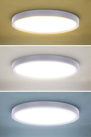 Solight LED osvětlení s dálkovým ovladačem Estela White, 36W, 2700lm, 30cm, změna chromatičnosti, stmívatelné WO8019