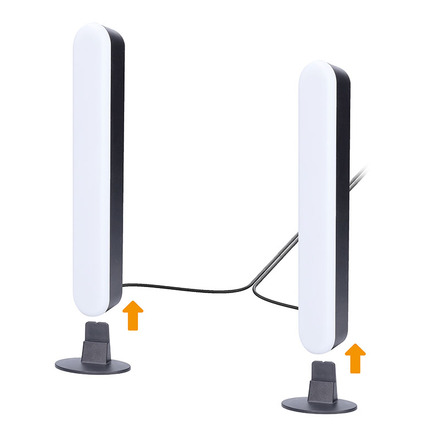 Solight LED RGB osvětlení Gaming, dálkový ovladač, zvukový senzor, USB WL916