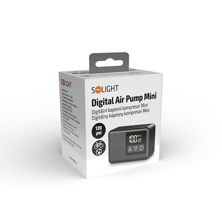 Solight digitální kapesní kompresor mini PAP02