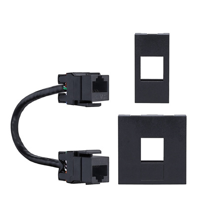 Solight RJ45 Cat6 doplňkový modul pro vestavné zásuvky série PP128 PP128-RJ45