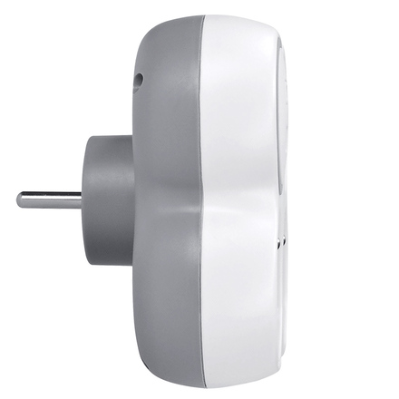 Solight rozbočka, 3x 16A, USB A+C rychlonabíječka 20W PD, bílá-šedá P106C-PD20