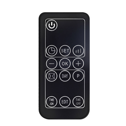 Solight nástěnné keramické topidlo, 2000W, černá KP07B