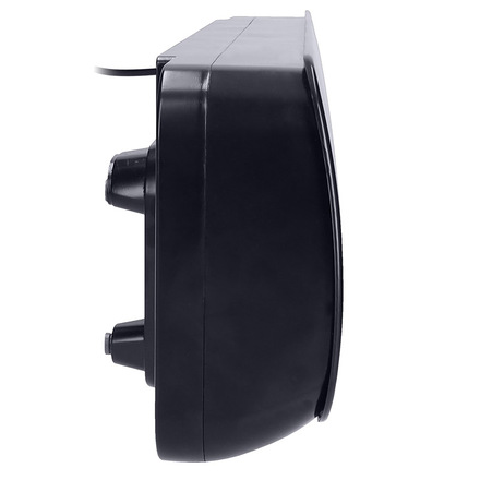 Solight nástěnné keramické topidlo, 2000W, černá KP07B
