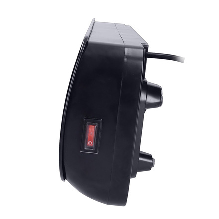 Solight nástěnné keramické topidlo, 2000W, černá KP07B
