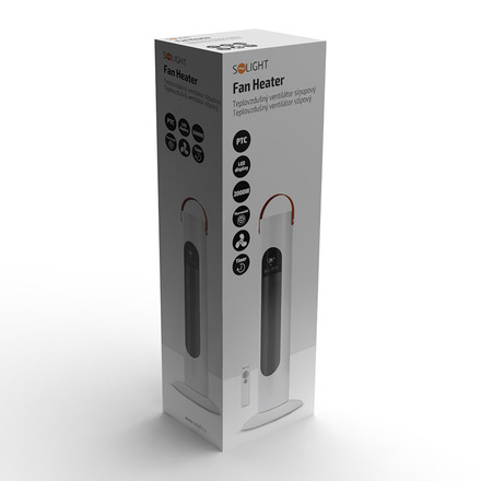 Solight teplovzdušný ventilátor sloupový 2000W KP13