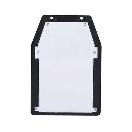 Solight LED solární lucerna nástěnná, teplá bílá, 12x17cm, černá WL918