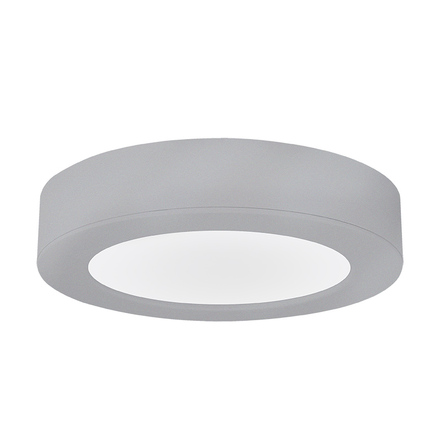 Solight LED mini panel koupelnový 2v1, 3CCT, podhledový/přisazený, 12W, 1020lm, IP54, stříbrná, kulatý WD240-S