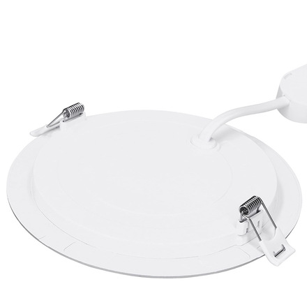 Solight LED mini panel koupelnový 2v1, 3CCT, podhledový/přisazený, 18W, 1530lm, IP54, bílá, kulatý WD242-W