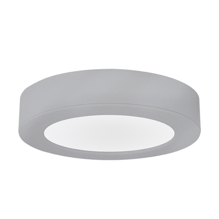 Solight LED mini panel koupelnový 2v1, 3CCT, podhledový/přisazený, 24W, 2040lm, IP54, stříbrná, kulatý WD244-S