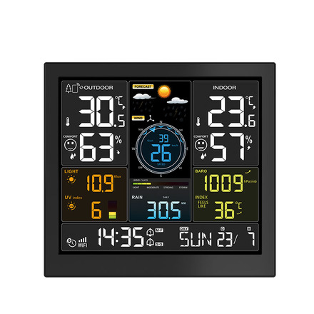 Solight profesionální smart WIFI meteostanice TE93WiFi