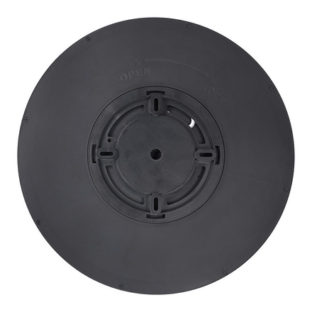 Solight LED osvětlení s dálkovým ovladačem Estela Black, 60W, 4500lm, 50cm, změna chromatičnosti, stmívatelné WO8020