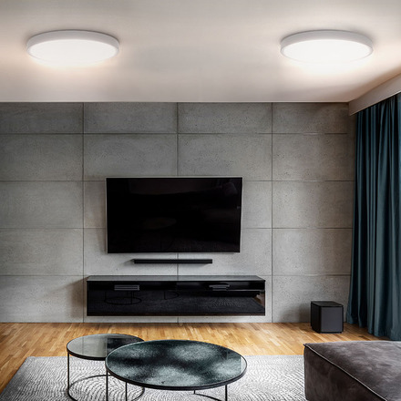Solight LED osvětlení s dálkovým ovladačem Estela White, 60W, 4500lm, 50cm, změna chromatičnosti, stmívatelné WO8021