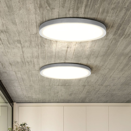Solight LED osvětlení s dálkovým ovladačem Estela White, 60W, 4500lm, 50cm, změna chromatičnosti, stmívatelné WO8021