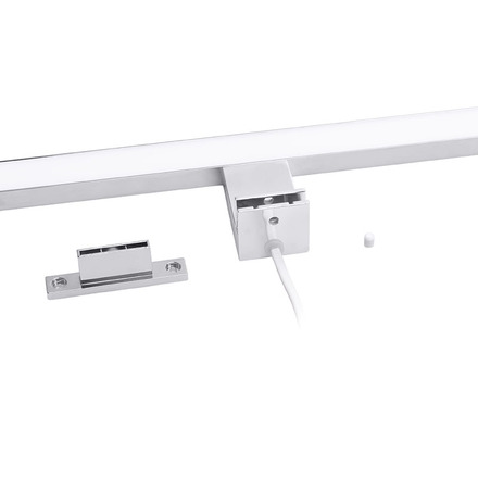 Solight LED koupelnové osvětlení nad zrcadlo 3v1, 7W, 455lm, 4000K, IP44, 40cm, chrom WO827-CR