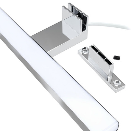 Solight LED koupelnové osvětlení nad zrcadlo 3v1, 12W, 780lm, 4000K, IP44, 60cm, chrom WO828-CR