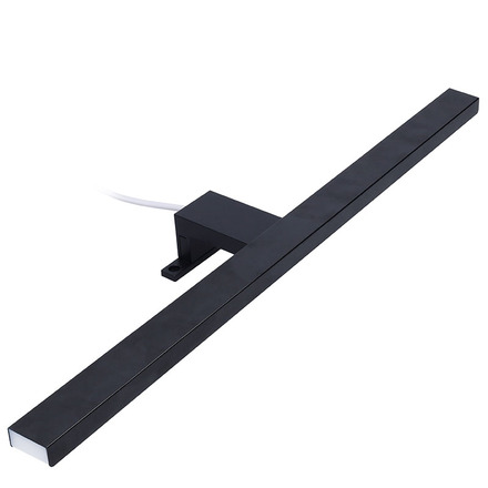 Solight LED koupelnové osvětlení nad zrcadlo 3v1, 12W, 780lm, 4000K, IP44, 60cm, černá WO828-BLK