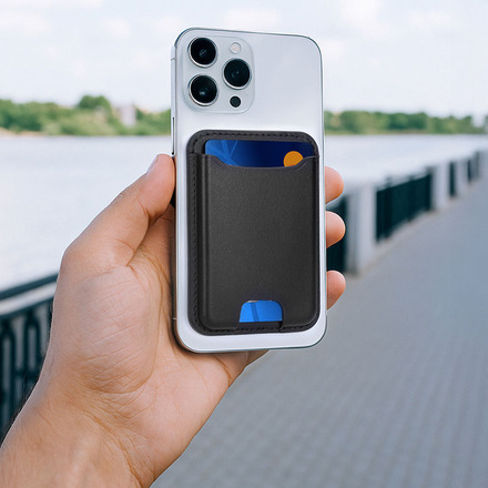 Solight magnetické pouzdro na karty, MagSafe + Find My kompatibilní MCH01