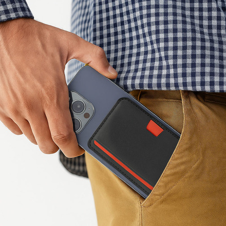 Solight magnetické pouzdro na karty, MagSafe kompatibilní MCH02