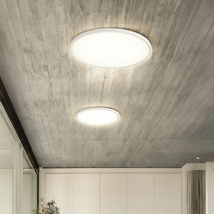 Solight LED osvětlení s dálkovým ovladačem Estela White UGR, 40W, 4300lm,  50cm, URG WO8022