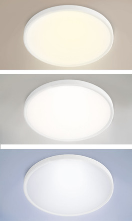 Solight LED osvětlení s dálkovým ovladačem Estela White UGR, 40W, 4300lm,  50cm, URG WO8022
